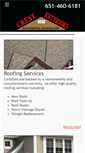 Mobile Screenshot of crestexteriors.net
