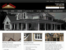 Tablet Screenshot of crestexteriors.net